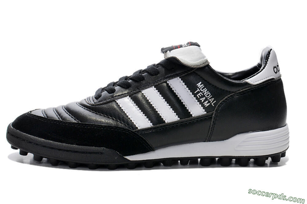 Adidas Copa Mundial Team Astro TF Low-Tops Football Shoes - Black/White/Red 2