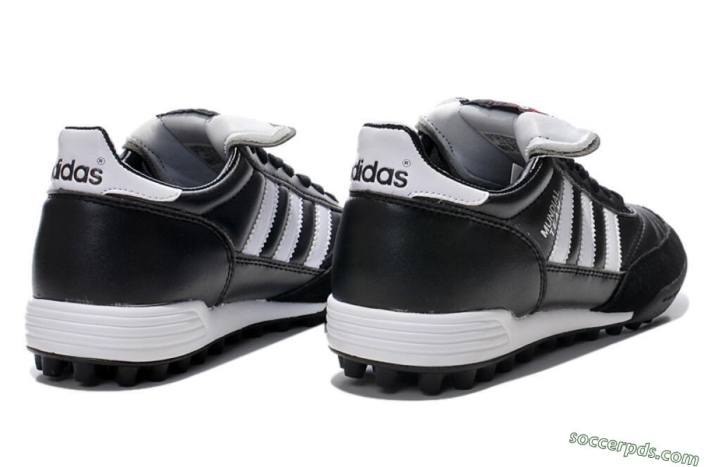 Adidas Copa Mundial Team Astro TF Low-Tops Football Shoes - Black/White/Red 8