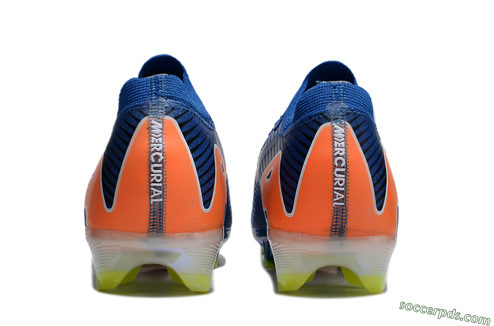 Nike Air Zoom Mercurial Vapor 16 Elite FG Low-Tops Football Boots - Blue/White/Orange 5