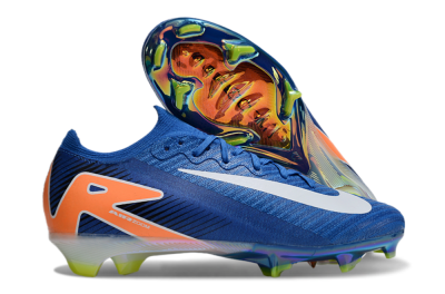 Nike Air Zoom Mercurial Vapor 16 Elite FG Low-Tops Football Boots - Blue/White/Orange