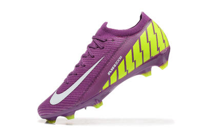 Nike Air Zoom Mercurial Vapor 16 Elite FG Low-Tops Football Boots - Purple/White/Yellow