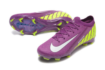 Nike Air Zoom Mercurial Vapor 16 Elite FG Low-Tops Football Boots - Purple/White/Yellow