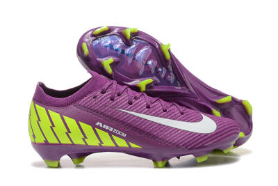 Nike Air Zoom Mercurial Vapor 16 Elite FG Low-Tops Football Boots - Purple/White/Yellow