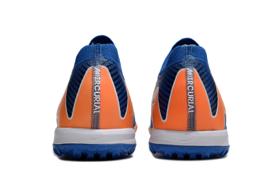 Nike Air Zoom Mercurial Vapor 16 Elite TF Low-Tops Football Shoes - Blue/White/Orange