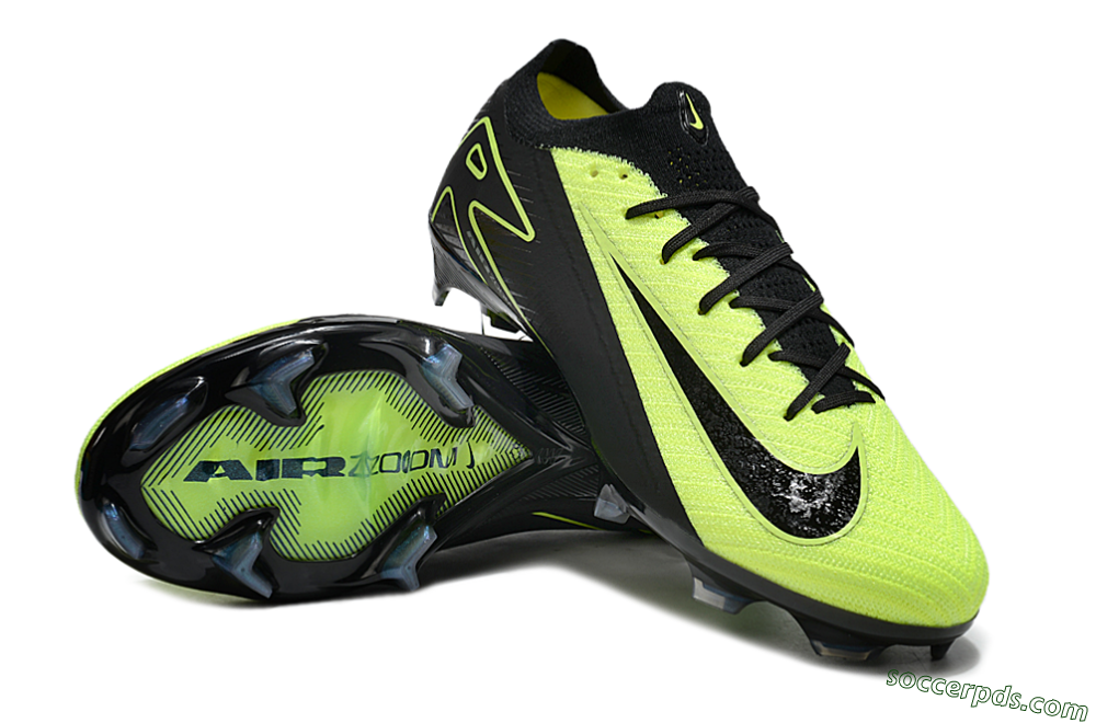 Nike Air Zoom Mercurial Vapor 16 Elite FG Low-Tops Football Boots - Yellow/Black/Blue 3