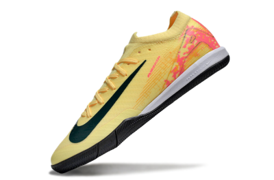 Nike Air Zoom Mercurial Vapor 16 Elite IC Low-Tops Football Shoes - Yellow/Black/Red