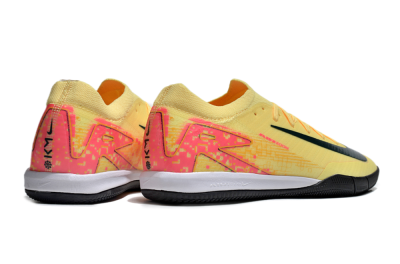 Nike Air Zoom Mercurial Vapor 16 Elite IC Low-Tops Football Shoes - Yellow/Black/Red