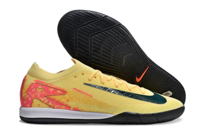 Nike Air Zoom Mercurial Vapor 16 Elite IC Low-Tops Football Shoes - Yellow/Black/Red