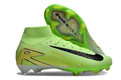 Nike Air Zoom Mercurial Superfly 10 Elite FG High-Tops Football Boots - Green/Black/White