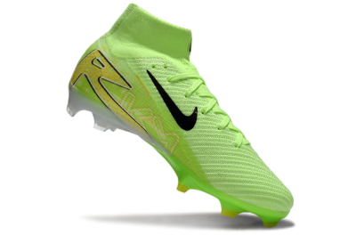 Nike Air Zoom Mercurial Superfly 10 Elite FG High-Tops Football Boots - Green/Black/White
