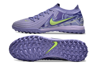 Nike Phantom GX 2 Elite TF Low-Tops Football Shoes - Purple/Yellow/White