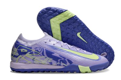 Nike Air Zoom Mercurial Vapor 16 Elite TF Low-Tops Football Shoes - Purple/Yellow/White