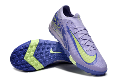 Nike Air Zoom Mercurial Vapor 16 Elite TF Low-Tops Football Shoes - Purple/Yellow/White