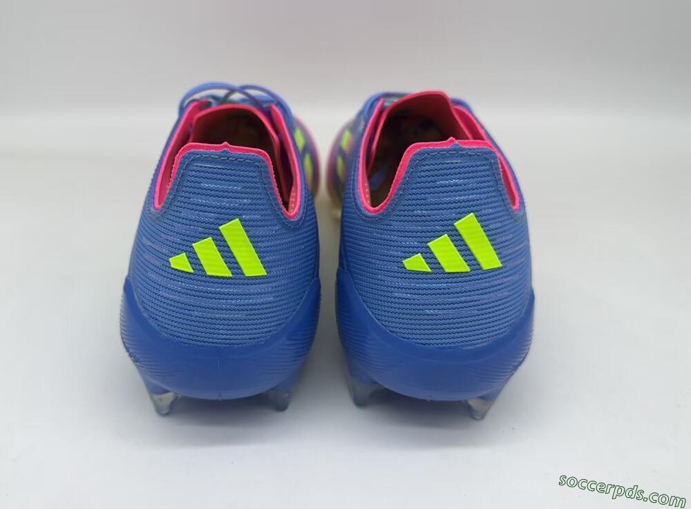 Adidas F50 Elite TF Low-Tops Football Shoes - Blue/Pink/Yellow