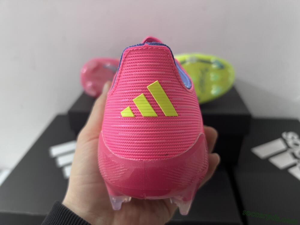 Adidas F50 Elite FG Low-Tops Football Boots - Red/Yellow/Blue