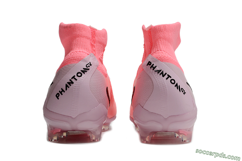 Nike Phantom Luna Elite AG High-Tops Football Boots - Pink/Black 5