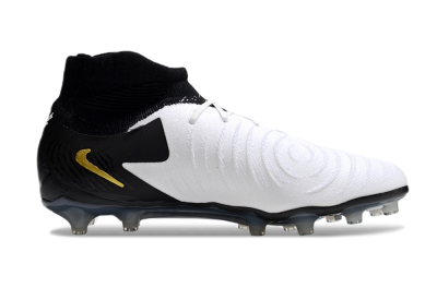 Nike Phantom Luna Elite AG High-Tops Football Boots - White/Black/Gold
