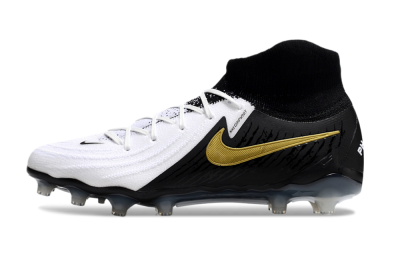 Nike Phantom Luna Elite AG High-Tops Football Boots - White/Black/Gold
