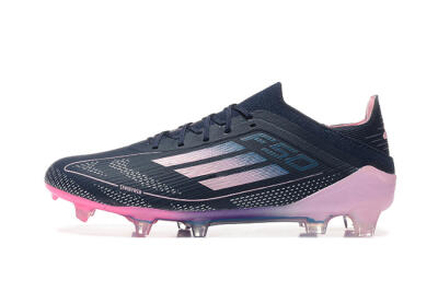 Adidas F50 Elite FG Low-Tops Football Boots - Blue/Pink/Purple