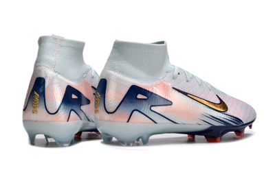 Nike Air Zoom Mercurial Superfly 10 Elite FG High-Tops Football Boots - Jade/Pink/Gold