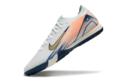 Nike Air Zoom Mercurial Vapor 16 Elite TF Low-Tops Football Shoes - Jade/Yellow/Pink