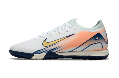 Nike Air Zoom Mercurial Vapor 16 Elite TF Low-Tops Football Shoes - Jade/Yellow/Pink