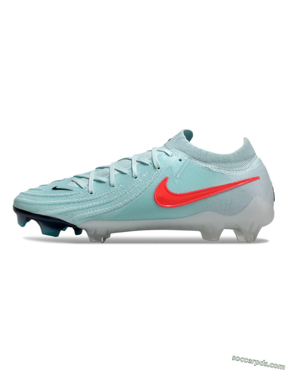 Nike Phantom Luna Elite FG Low-Tops Football Boots - Jade/Red/Black 2