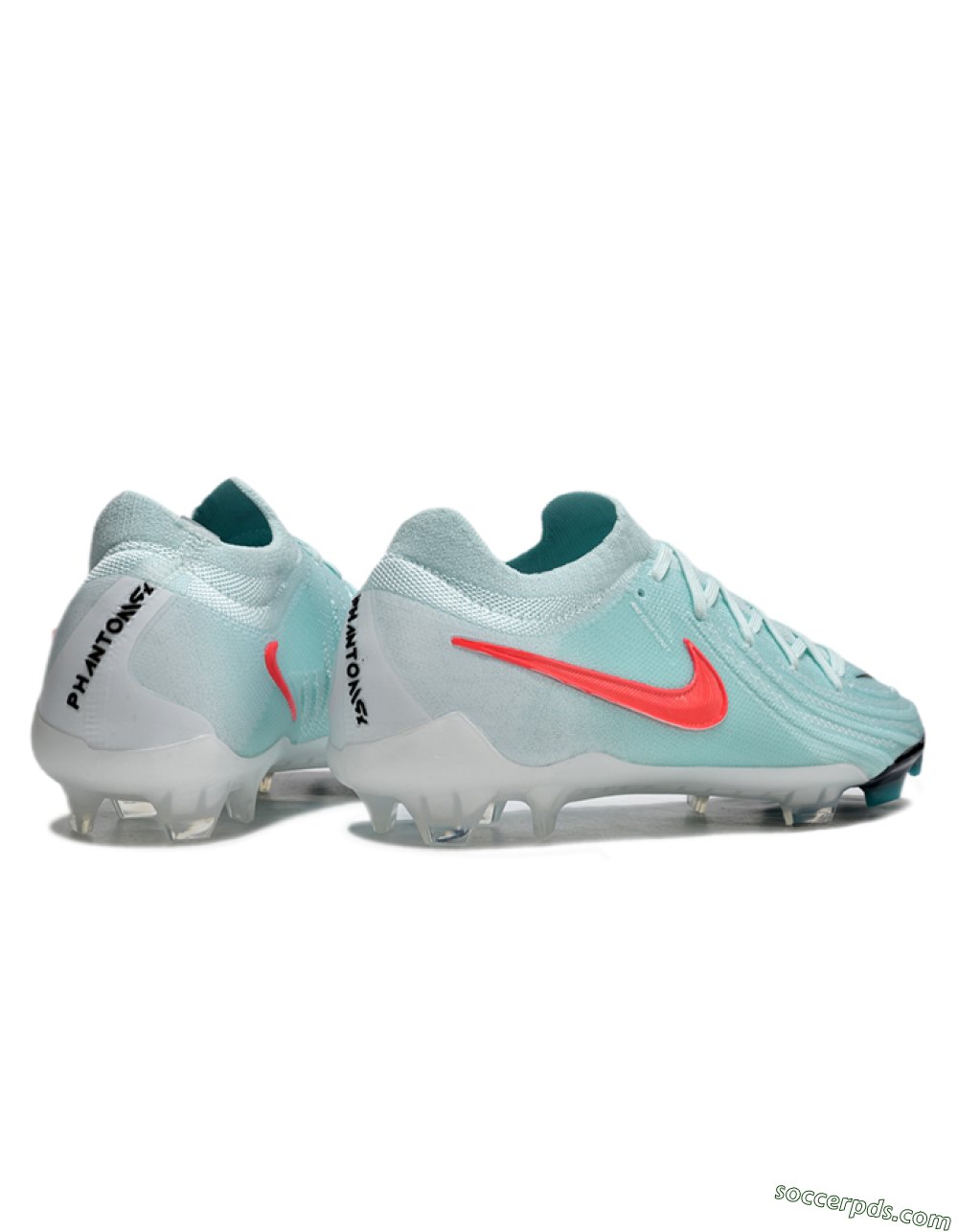 Nike Phantom Luna Elite FG Low-Tops Football Boots - Jade/Red/Black 6