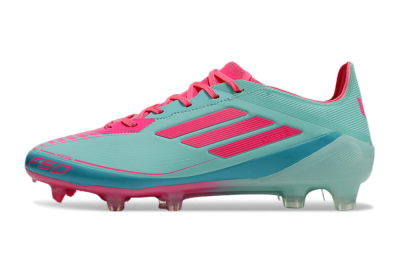 Adidas F50 Elite FG Low-Tops Football Boots - Jade/Red/Blue