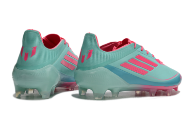 Adidas F50 Elite FG Low-Tops Football Boots - Jade/Red/Blue