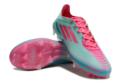 Adidas F50 Elite FG Low-Tops Football Boots - Jade/Red/Blue