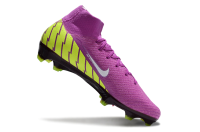 Nike Air Zoom Mercurial Superfly 10 Elite FG High-Tops Football Boots - Red/White/Yellow