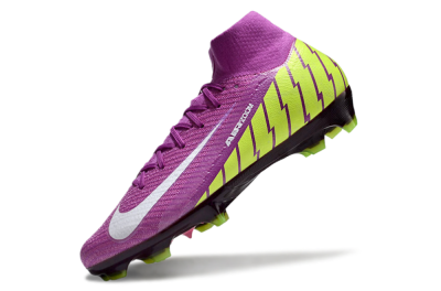 Nike Air Zoom Mercurial Superfly 10 Elite FG High-Tops Football Boots - Red/White/Yellow