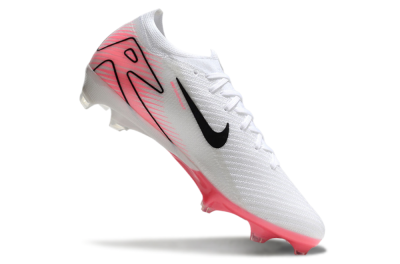 Nike Air Zoom Mercurial Vapor 16 Elite FG Low-Tops Football Boots - White/Black/Pink