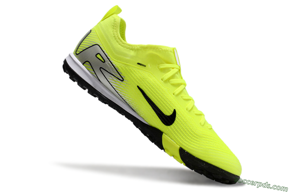 Nike Air Zoom Mercurial Vapor 16 Pro TF Low-Tops Football Shoes - Yellow/Black/Silver 4