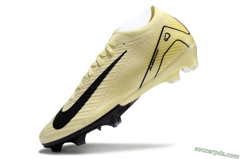 Nike Air Zoom Mercurial Vapor 16 Elite FG Low-Tops Football Boots - Beige/Black 5