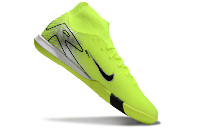Nike Air Zoom Mercurial Superfly 10 Academy IC High-Tops Football Shoes - Yellow/Black/Silver