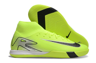 Nike Air Zoom Mercurial Superfly 10 Academy IC High-Tops Football Shoes - Yellow/Black/Silver