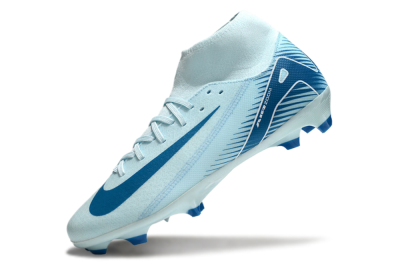 Nike Air Zoom Mercurial Superfly 10 Academy FG High-Tops Football Boots - Jade/Blue/White