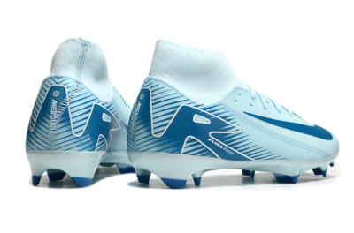 Nike Air Zoom Mercurial Superfly 10 Academy FG High-Tops Football Boots - Jade/Blue/White