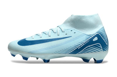 Nike Air Zoom Mercurial Superfly 10 Academy FG High-Tops Football Boots - Jade/Blue/White