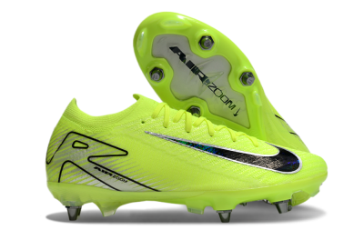 Nike Air Zoom Mercurial Vapor 16 Elite SG Low-Tops Football Boots - Yellow/Black/Silver