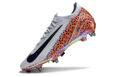 Nike Air Zoom Mercurial Vapor 16 Pro SG Low-Tops Football Boots - Grey/Black/Leopard