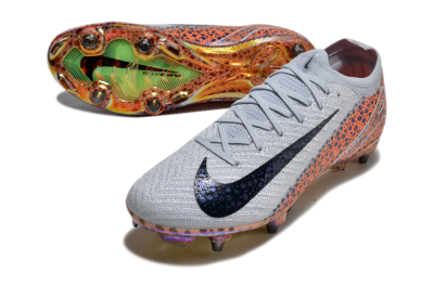 Nike Air Zoom Mercurial Vapor 16 Pro SG Low-Tops Football Boots - Grey/Black/Leopard