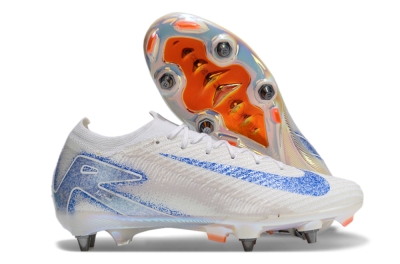 Nike Air Zoom Mercurial Vapor 16 Pro SG Low-Tops Football Boots - Beige/White/Blue