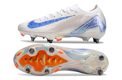Nike Air Zoom Mercurial Vapor 16 Pro SG Low-Tops Football Boots - Beige/White/Blue