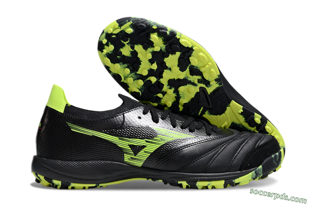 Mizuno Morelia Neo Sala M8 TF Low-Tops Football Shoes - Black/Yellow 1