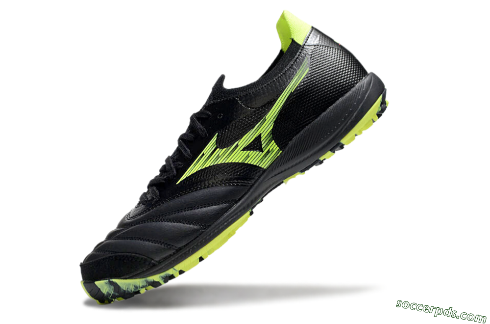 Mizuno Morelia Neo Sala M8 TF Low-Tops Football Shoes - Black/Yellow 5