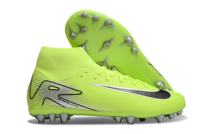 Nike Air Zoom Mercurial Superfly 10 Academy AG High-Tops Football Boots - Yellow/Black/Silver
