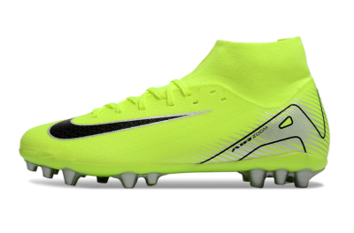 Nike Air Zoom Mercurial Superfly 10 Academy AG High-Tops Football Boots - Yellow/Black/Silver
